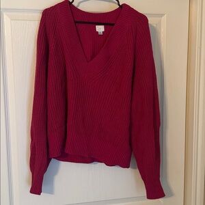 a new day Women's Sweater in Vibrant Pink